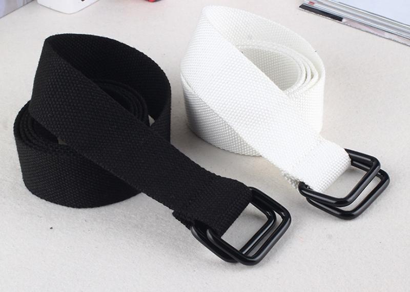 Product Introduction of Thắt Lưng Vải Bố, Khóa Vòng Đôi, Thiết Kế Cá Tính Hóa Văn Bản, Khóa Vòng Đôi, Hợp Xu hướng, Bạn Có Thể Giúp Tôi Mở Khóa Hoa Hổ 15