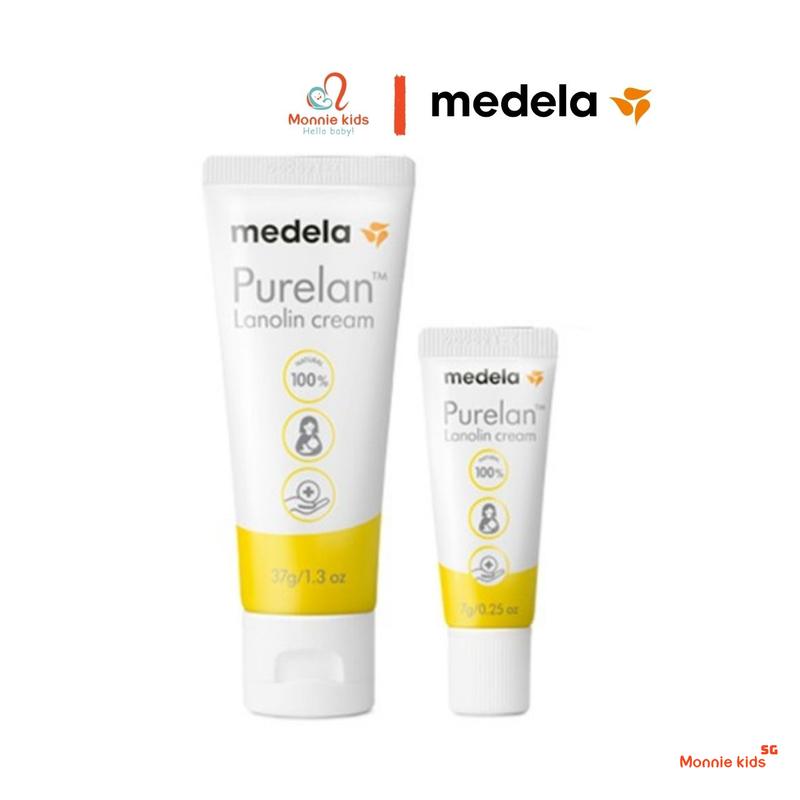 Kem bôi đầu ti cho mẹ Medela chiết xuất thiên nhiên - Monnie Kids (tuýp 7g không box)