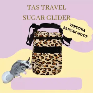 TRAVEL POUCH / BONDING POUCH TAS SUGAR GLIDER / TUPAI TERBANG