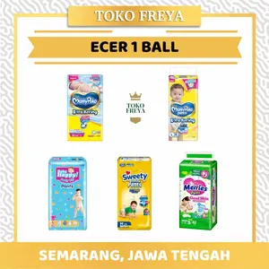 [1Ball] Mamypoko | Merries | Baby Happy | NbS44 S38 M32 L28 XL26 XXL28 Jateng Jawa Tengah Popok Bayi Mapok S M L Merries BHP