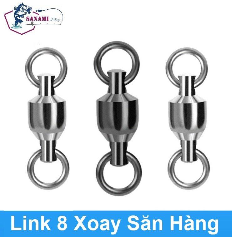 Khóa Link Số 8 Săn Hàng Chịu Tải Trọng Lớn Khóa Link Chống Xoắn Số 8 - Sanami Fishing