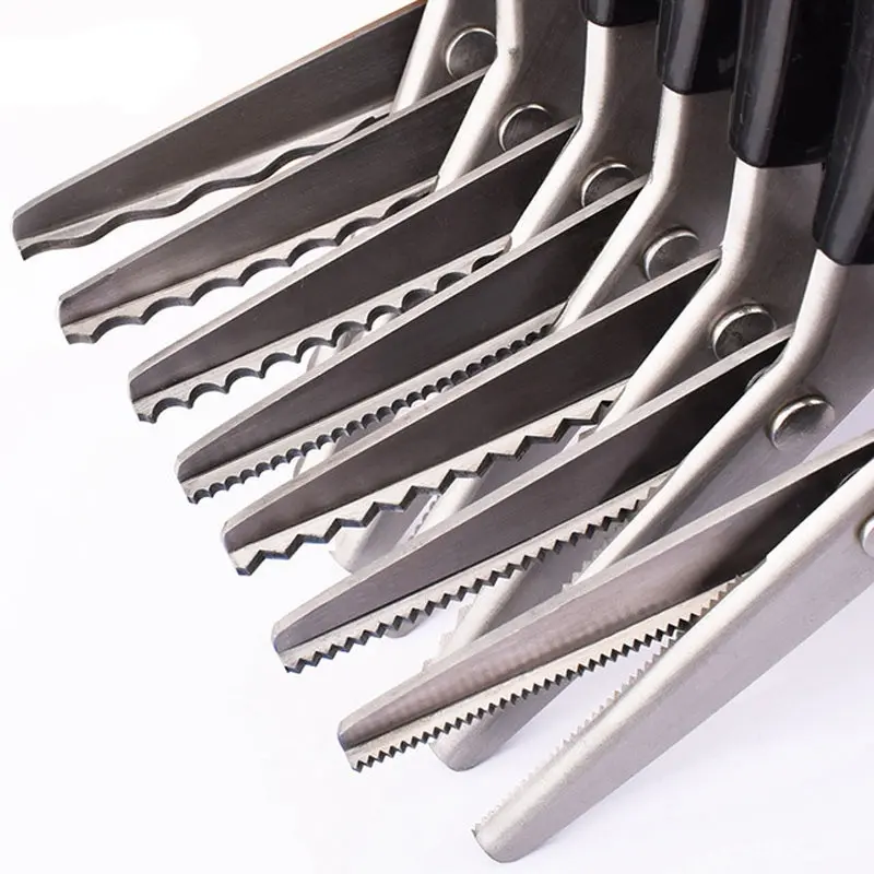 Kéo răng cưa, răng bầu cắt vải - nỉ đủ các size , kéo cắt viền hàng cao cấp 0