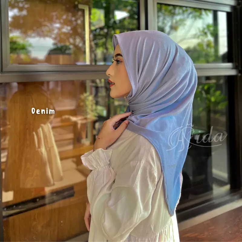 Pashmina Kaos Oval Spandex Rayon 5