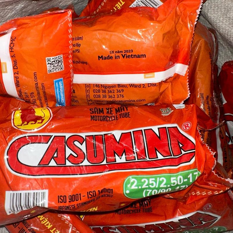 Combo ruột Casumina 250 vs 275 cho ae thầy thợ giá 10 cái cực kỳ tốt.phụ tùng xe máy.ruột xe Lốp vỏ xe Phụ Kiện