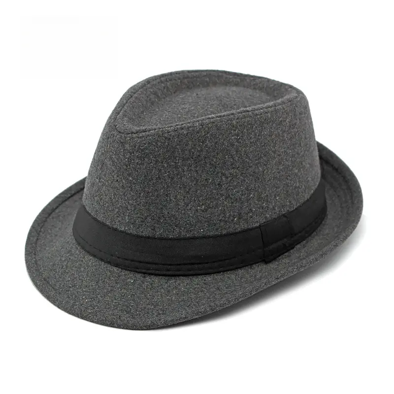 Mũ Fedora Cho Nam, Mũ Len Bảng Nhẹ Đơn Giản Cho Người Trung Niên Và Người Già, Bộ Sưu Tập Mới Của Anh, Mùa Thu Và Mùa Đông