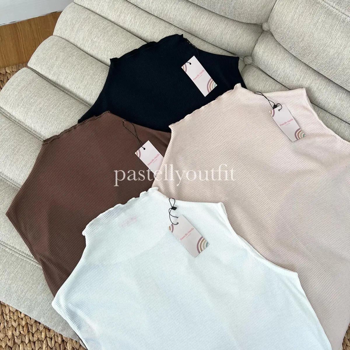Inner Sleeveless Tanpa Lengan / Manset Tanpa Lengan Pastelly