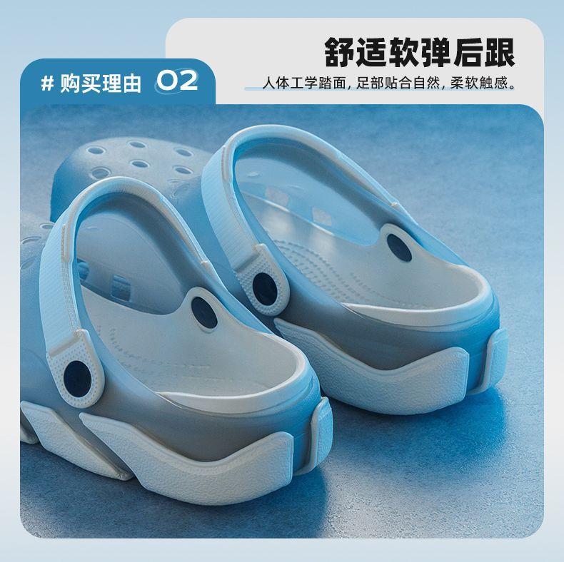 Product Introduction of [578-Person Collection] Sandals Men's Summer Outdoor Non-Slip Outdoor Beach Wading Sandals Men's Dual Use Soft Bottom Slip-on Shoes 4