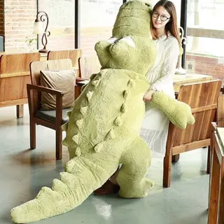 Gấu Bông Cá Sấu Lông Xù Siêu To Khổng Lồ – Dài 1m/ 1m3/1m5/1m8 /2m  GIÁ SALE ĐẬM Thú Bông Thú Nhồi Bông Đồ Chơi Toy
