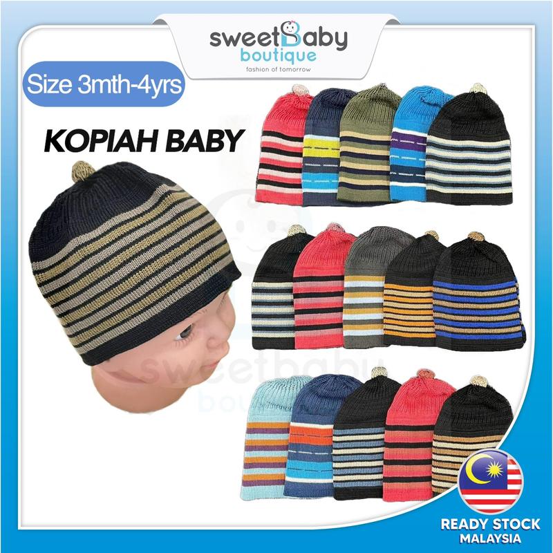 SWEETBABY Kopiah Baby Boy Kopiah Budak Songkok Budak Kanak Bayi ...