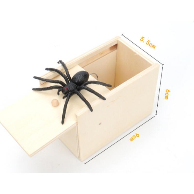 Product Introduction of Đồ chơi chơi khăm, Chủ đề Halloween trong một hộp, Trò đùa chơi, Trò đùa, Nhện dọa Toy 2