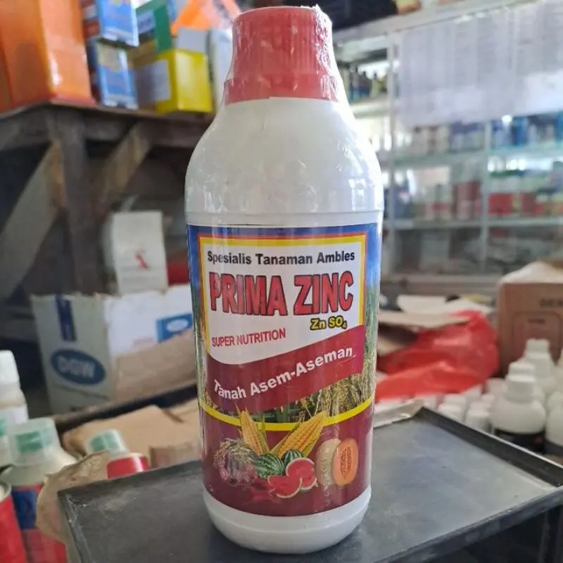 PUPUK ZNSO4 500 ML ZINK plus hormon pemulih sakit, obat asem aseman/pirit
