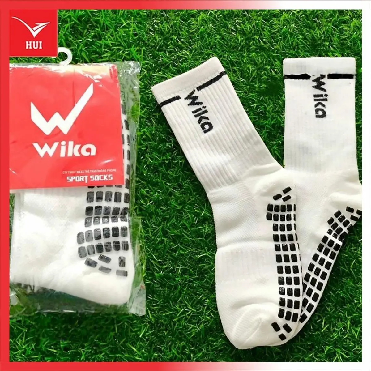 Free Ship - COMBO 10 ĐÔI Vớ chống trượt đá banh, tất chống trơn đá bóng thương hiệu Wika dành cho các môn thể thao, bóng đá, nhiều màu sắc. TOP, SPORT