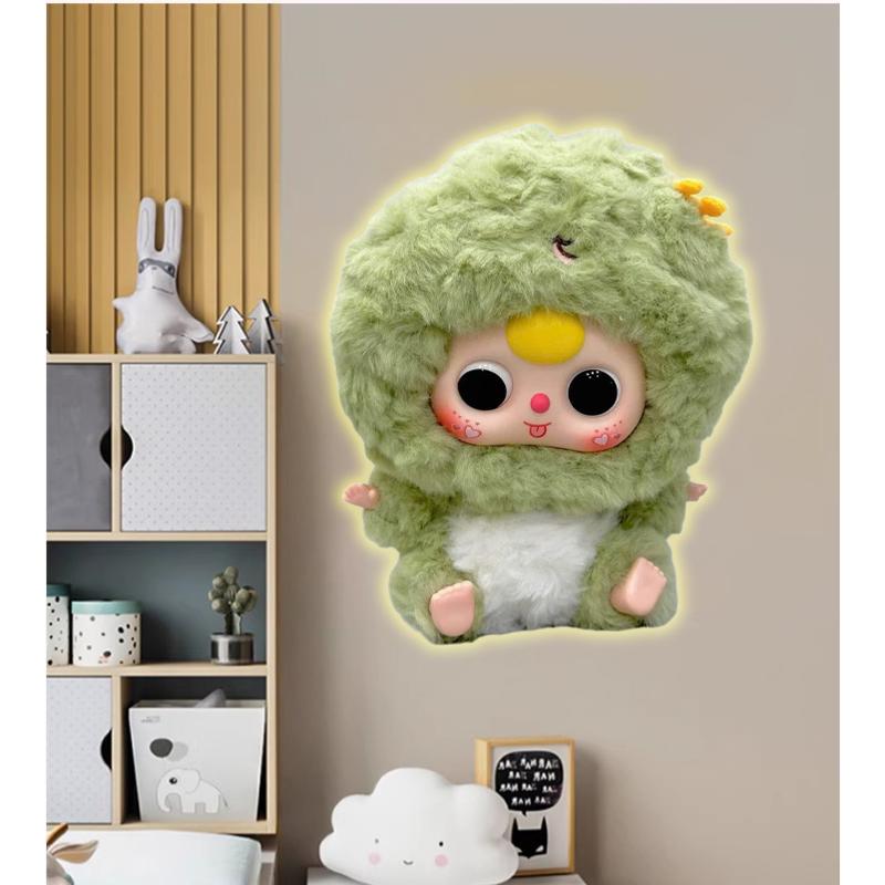 Product Introduction of Tranh tráng gương baby three có đèn led ,tranh tráng gương trên nền gỗ MDF chống mối mọt ẩm mốc, trang trí phòng khách phòng làm việc,phòng ngủ thay đèn ngủ treo tường. tranh treo 7