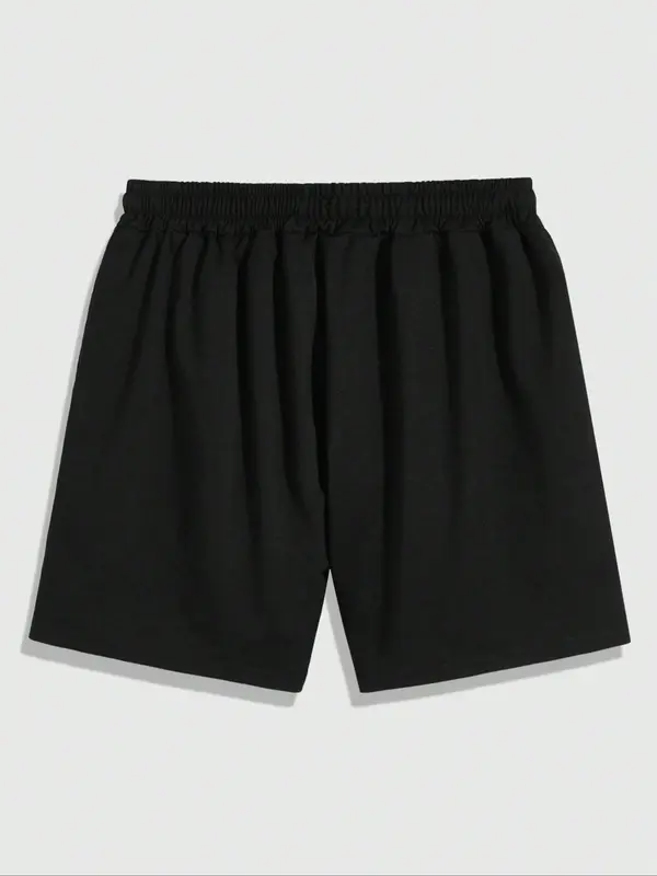 Men's Regular Fit Cartoon Skull Print Shorts, Casual Comfy Breathable Shorts for Summer, Men's Bottoms for Daily Wear 1