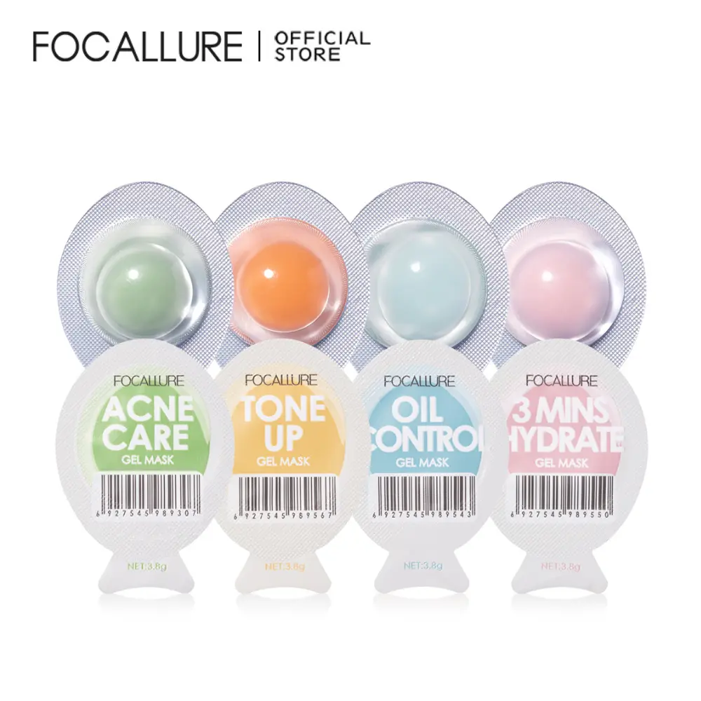 Mặt nạ ngủ Focallure 7 ngày dưỡng ẩm kiểm soát dầu chăm sóc da mụn 3.8g Cosmetics Skincare