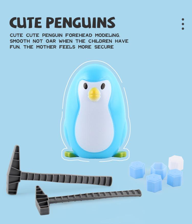 Product Introduction of Original Beating Penguin Trap Penguin Wall-Breaking Toy Desktop Game Parent-Child Interactive Educational Toys 9