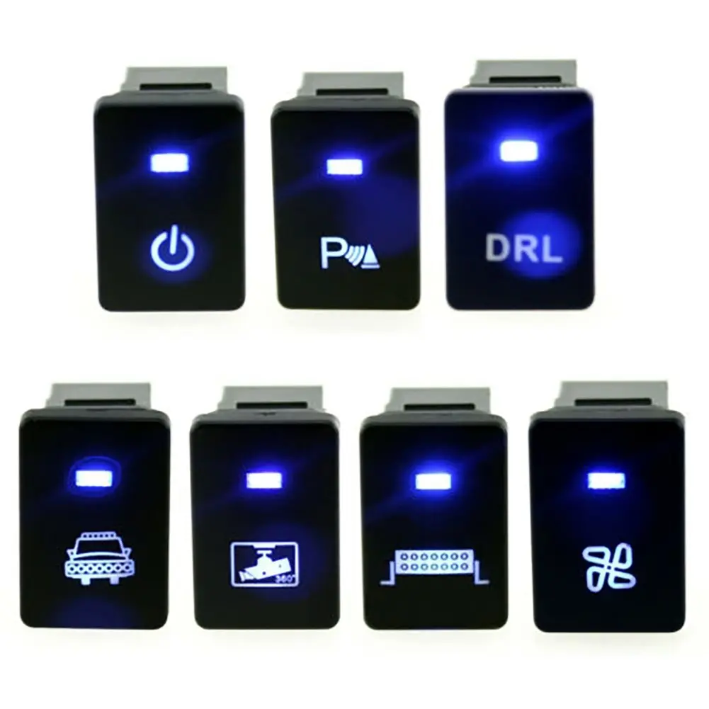 LED Light Bar Switch Push Button For Toyota 1PCS