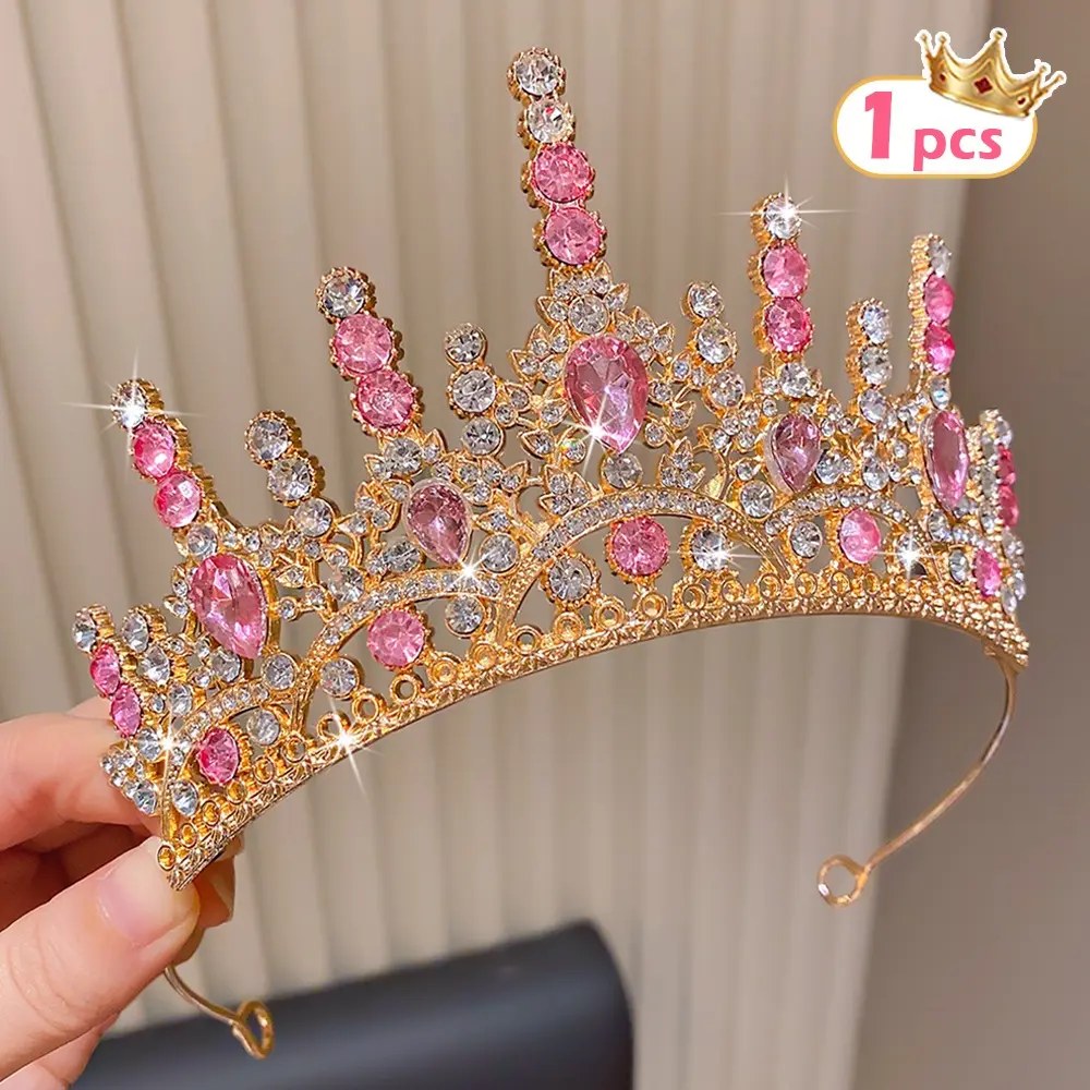 1pc LEMON LOVE Princess Crown - Elegant Birthday/Prom  display picture 1