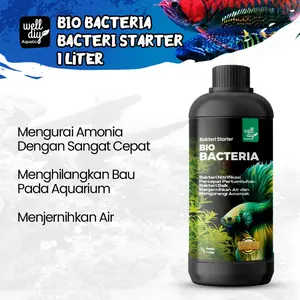 Bakteri Starter Aquarium Penjernih Air Kolam Aquascape BIO BACTERIA - 1 Liter