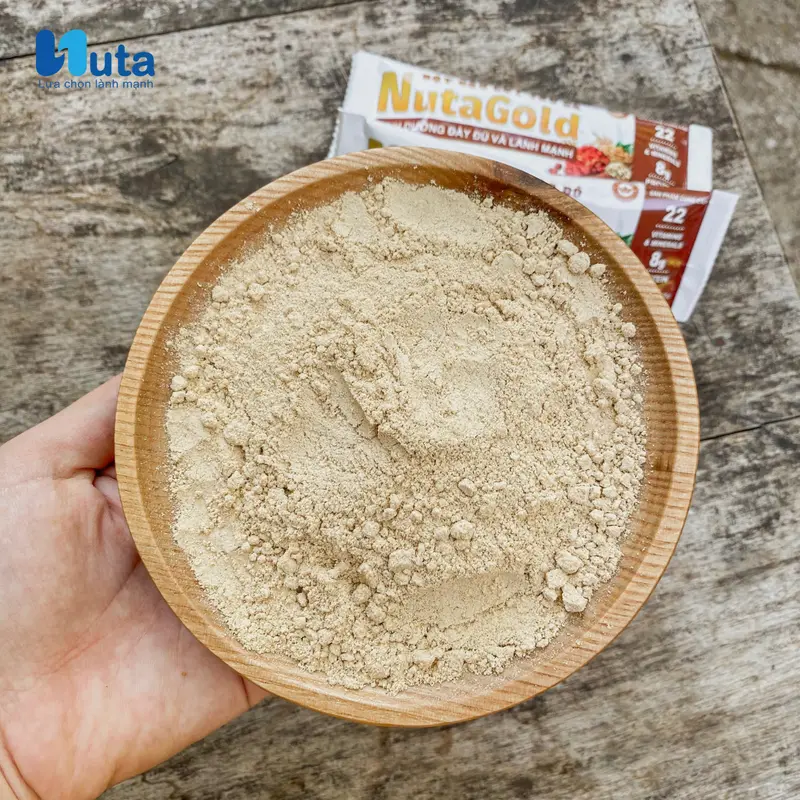 Bột gạo lứt táo đỏ hạt sen Nutagold 500G Food 2