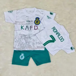 SETELAN BAJU BOLA ANAK AL - NASSR RONALDO TERBARU / JERSEY BOLA ANAK TERMURAH