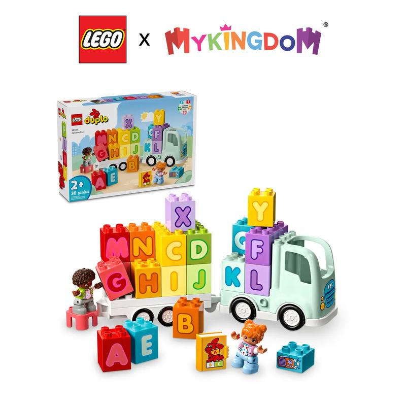 Đồ Chơi Lắp Ráp Đoàn Tàu Học Chữ LEGO DUPLO 10421 36 chi tiết