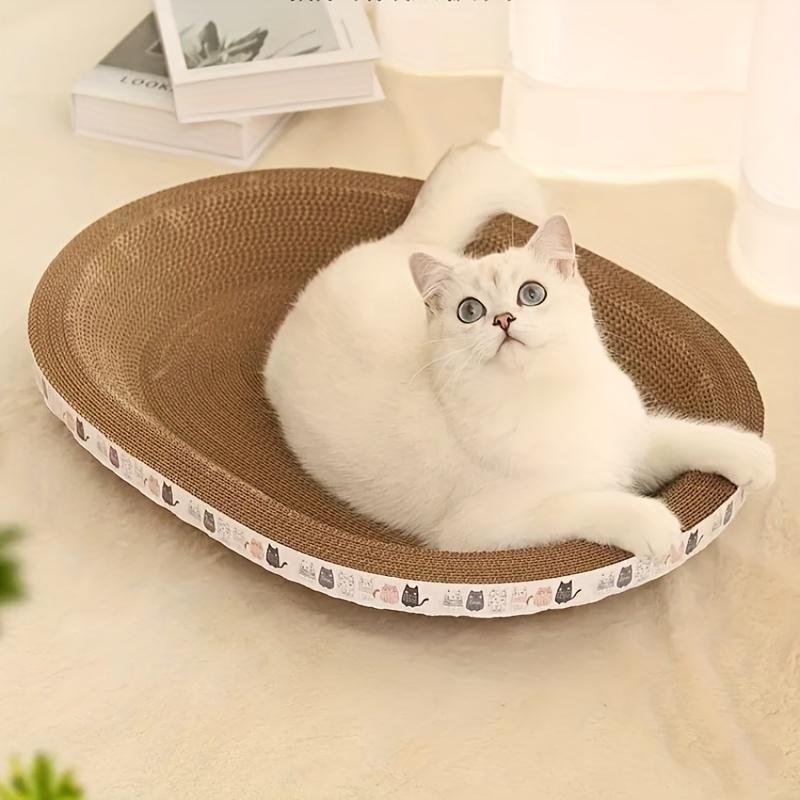 Cardboard Cat Scratch Pad Catnip Scratcher Board Indoor Kitten Toy Pet Accessory Cardboard Cat Scratch Pad Catnip Scratcher Board Indoor Kitten Toy Pet Accessory