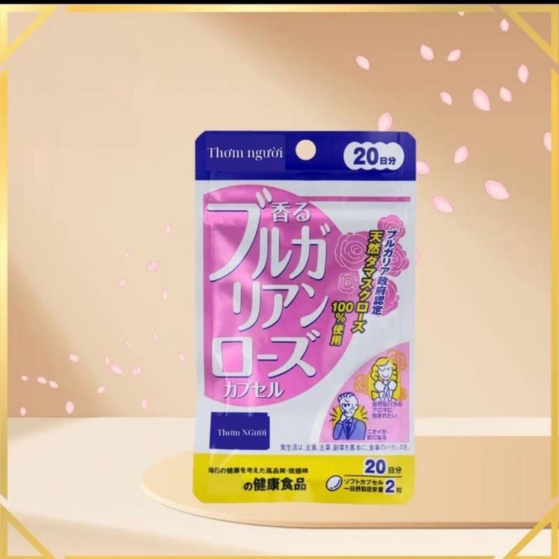 VIÊN UỐNG THƠM CƠ THỂ HOA HỒNG