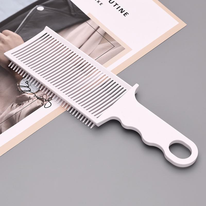 Product Introduction of Fading Comb Professional Barber Clipper Blending Flat Top Hair Cutting Comb For Men Heat Resistant Fade Brush Salon Styling Tool Haircare Heatless 6