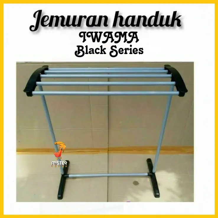 [COD] JEMURAN HANDUK/RAK HANDUK JEMURAN DUDUK 2 KAKI 3