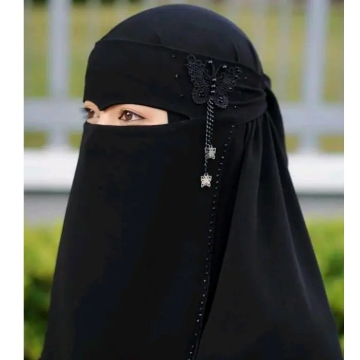 NIQOB ELANG KUPU ZAFIRA/NIQAB BANDANA