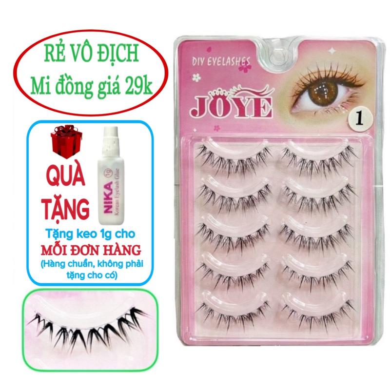 Lông mi giả gân trong 5 cặp JOYE với các mẫu độc lạ, không đụng hàng trên thị trường