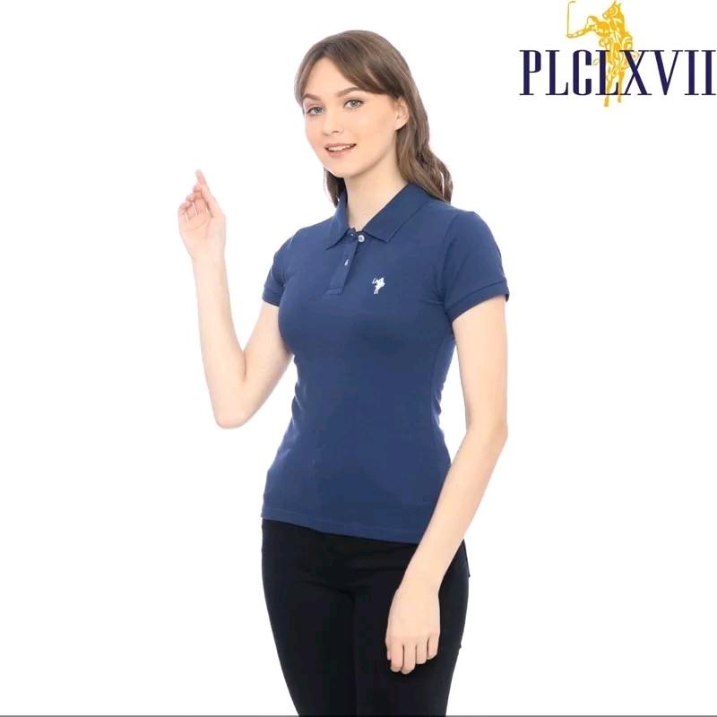 PLCLVXII POLO SHIRT WANITA LOGO BESAR 5002 0