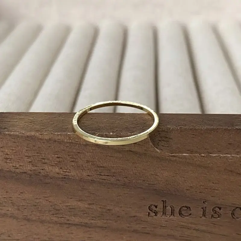 Nhẫn Tráng Men, Phong Cách Pháp, Thiết Kế Đặc Biệt Cho Bộ Đồ Nữ, Giá Cả Phải Chăng, Sang Trọng Và Thanh Lịch, Nhẫn Ngón Trỏ Cổ Điển Cao Cấp, Lười Biếng 7