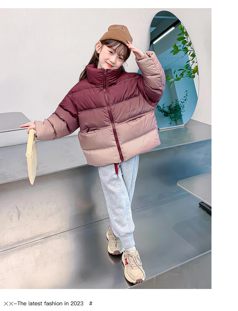 Product Introduction of Áo Khoác Bông Lông Vũ Cho Bé Gái, Quần Áo Mùa Đông, Hàng Mới Về 2024, Áo Khoác Dày Dặn Mùa Đông, Dành Cho Trẻ Em, Áo Khoác Độn Bông Mùa Đông Ngắn, Thích Hợp Cho Bé Gái áo  khoác  hè  cho  bé  gái 8