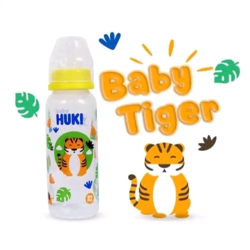 PAKET MURAH Botol Minum HUKI Lengkap + Sedotan 240ml 1
