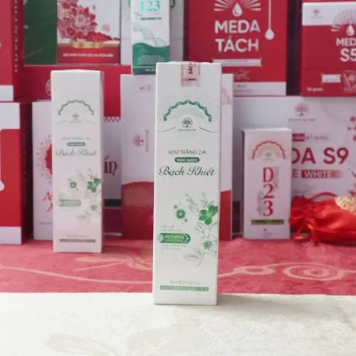 Kem Trắng Da Thảo Dược Bạch Khiết Giúp Da Trắng Sáng, Giữ Ẩm Cho Da 180ml 5