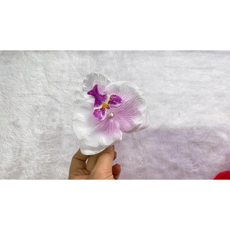 Kẹp Tóc Hình Hoa Hồ Điệp Dễ Thương Cá Tính Kaki 5