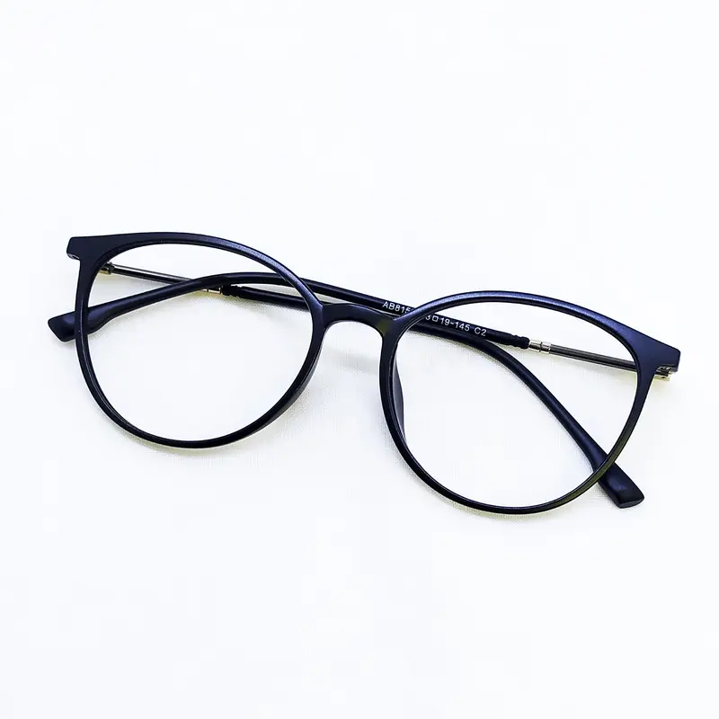 Frame Kacamata Lentur Oval AB 8159 abu hitam 4