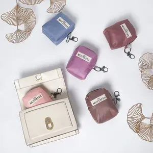 MUSYAFFA - Mukena Dewasa Mini Traveling Syahira Series | Travel Pouch Model 2in1 Resleting Dagu mukena  parasut