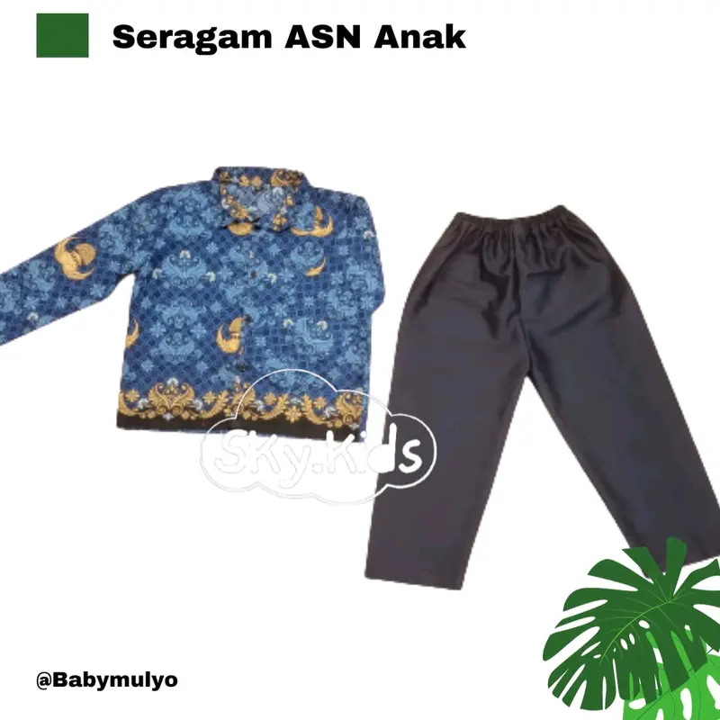 {New Collection} Seragam ASN Junior//Baju Profesi Junior Kostum 3