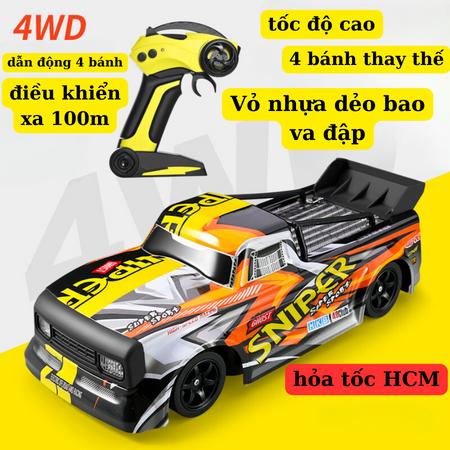 Xe Điều Khiển Từ Xa Pin Sạc SNIPER Siêu Ngầu Phiên Bản Bán Tải Tốc Độ cao