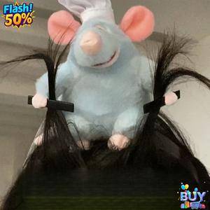 ที่คาดผม Ratatouille, ตุ๊กตาผ้ากำมะหยี่, อุปกรณ์ต่อพ่วงที่ทำด้วยมือ, ที่คาดผมแบบกำหนดเอง, สไตล์ฝรั่งเศส, วงกว้าง, แฟชั่น, สำหรับผู้หญิงและผู้ชาย, รูปแบบใหม่, สต็อกพร้อมในปี 2025