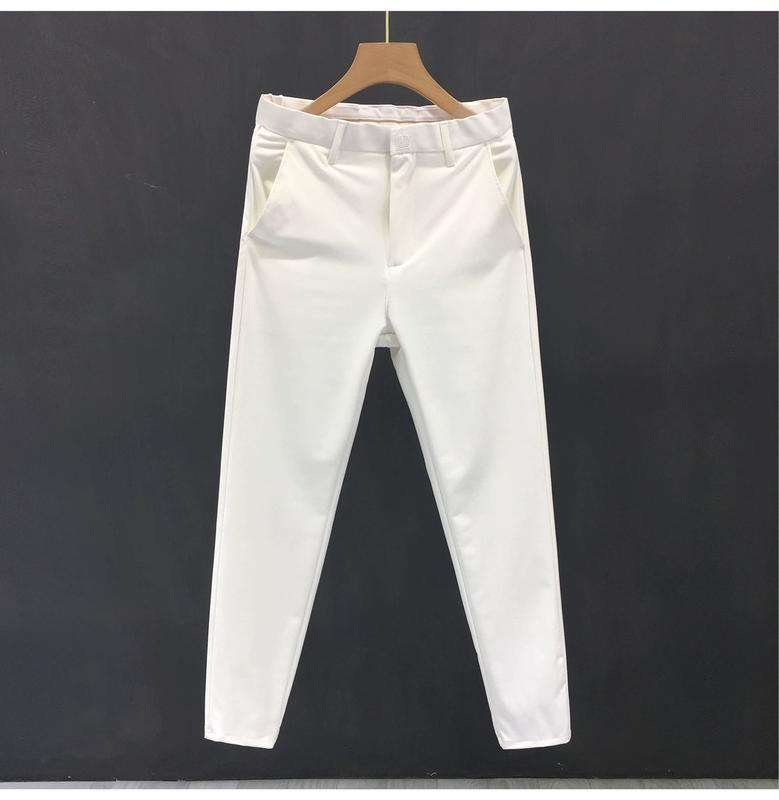 QUẦN TÂY NAM THÊU CAO CẤP VẢI CO GIÃN MỀM MỊN CHẤT LƯỢNG MAY KỸ PHOM ĐẸP TÔN DÁNG Ống Côn Nhỏ Ôm chân Vải Co Giãn Thêu Hoa Văn Màu đen Ôm gọn Trơn Menswear Pants X1 Ong