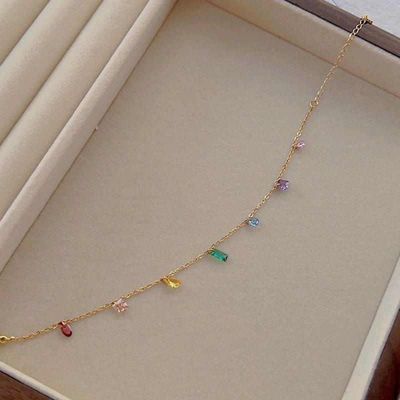 Kalung Titanium Wanita Warna Warni K896 2