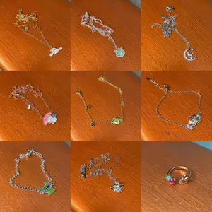 Gelang Kalung Anting Cincin Karakter Lucu