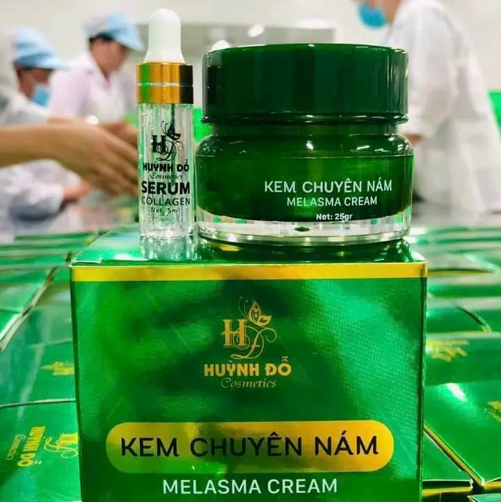 ( tặng kèm quà kẹp tóc hoặc bao lì xì tết nhé ) kem chuyên nám huỳnh đỗ mẫu mới (tặng kèm serum cao cấp)