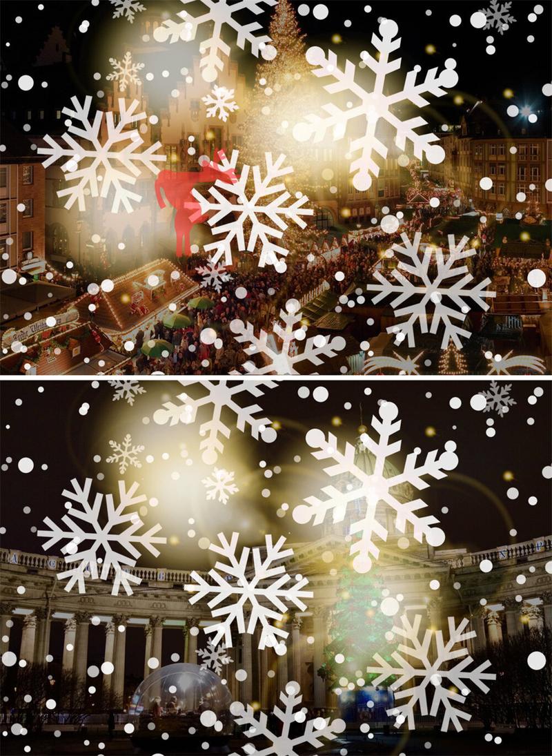 Product Introduction of Original Product+FREE Shipping 16 Patterns Christmas Laser Projector Outdoor Light For Christmas New Year Stage Par Disco Home Party Decoration High-brightness 1