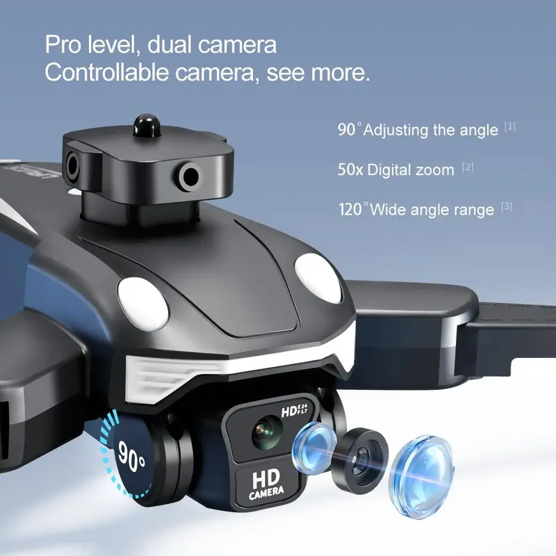 RC Folding Quadcopter Drone Toy, Remote Control Foldable Four-axis Drone Toy, Creative Birthday and Holiday Gift Options 8