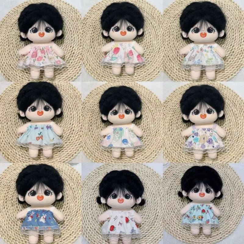 Búp Bê Dễ Thương, Hàng Mới Về, Phụ Kiện Quần Áo Đáng Yêu, Váy Công Chúa, Váy Thời Trang, Búp Bê Bông 20Cm, Búp Bê Thần Tượng EXO 1